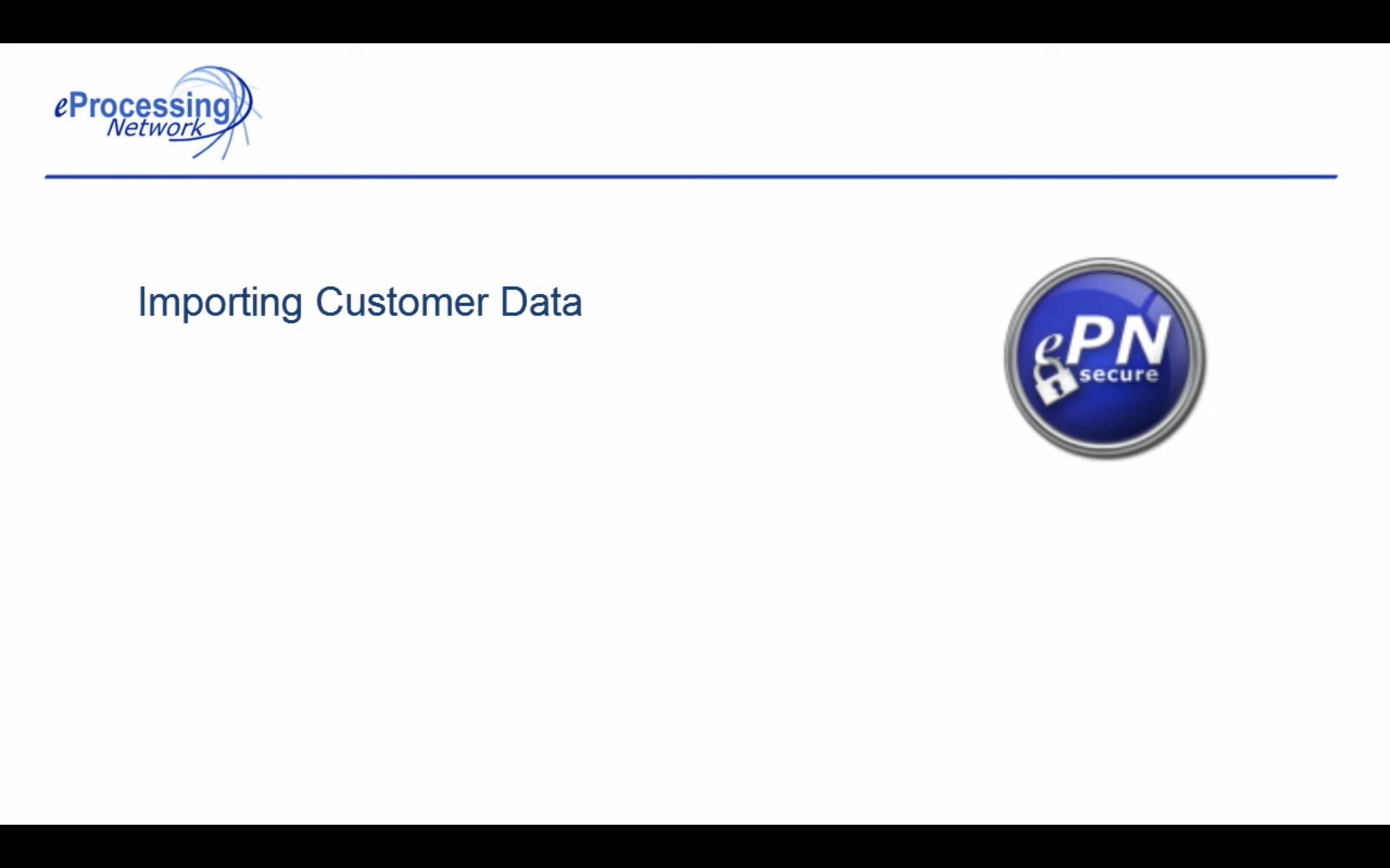 Import Customer Data